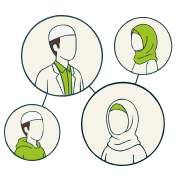 Icon representing 100 plus educational institutions using Ilmify