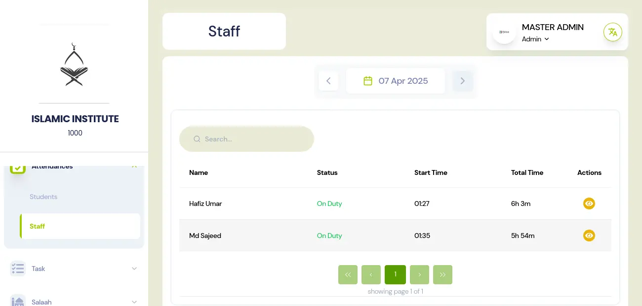 Student Dashboard