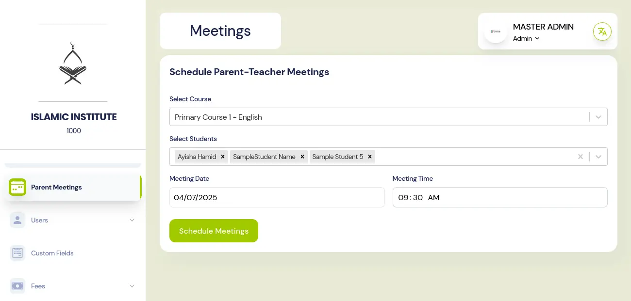Meetings
