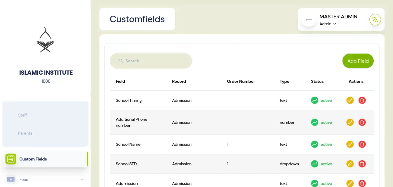 Customfields